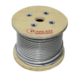 Alambre de 3/32 en acero inoxidable, T-304 /KG